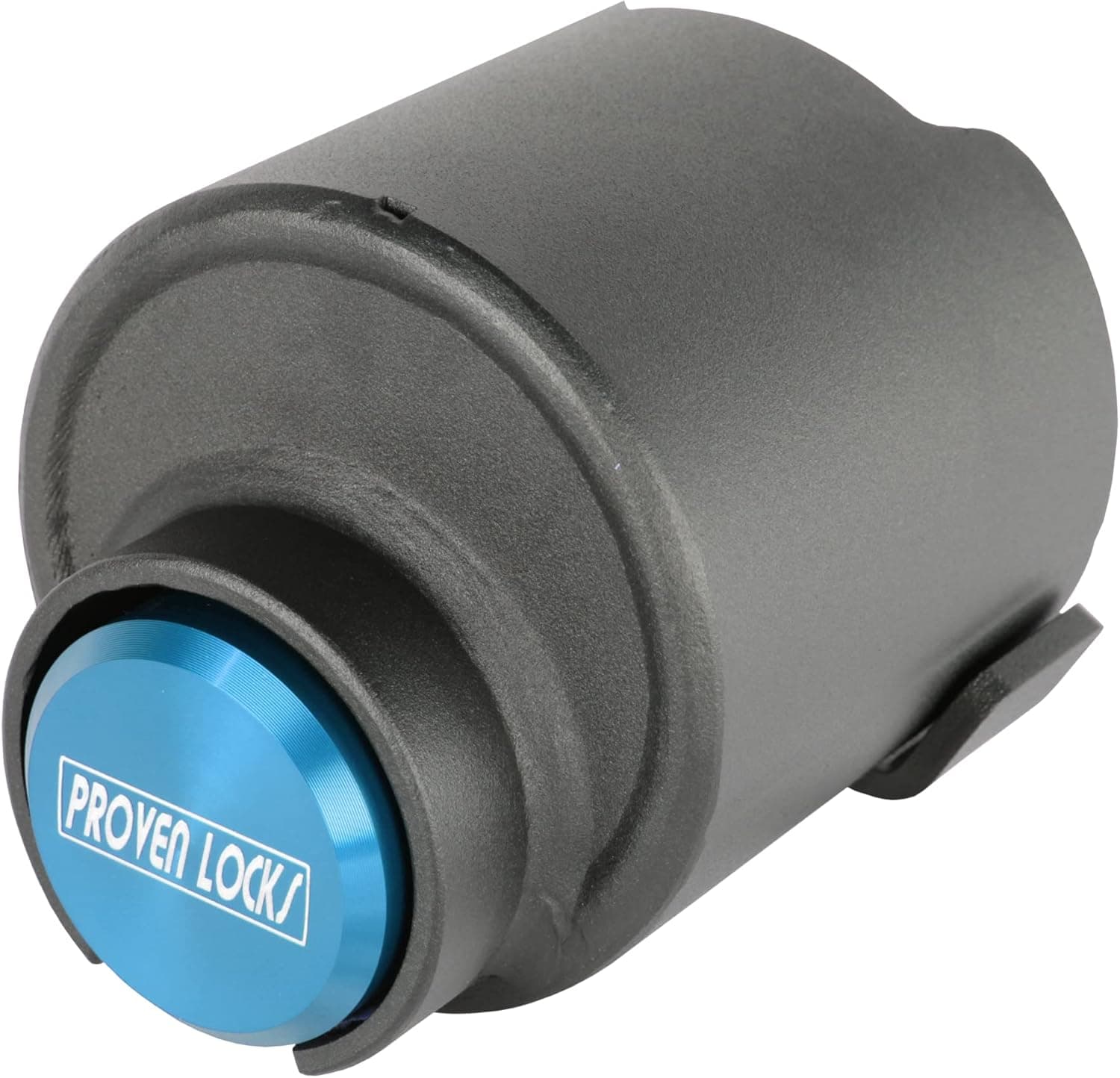 Proven Industries Model 2516 Trailer Lock, Fits 2 5/16-Inch Couplers, Secures Safety Chains, Made in The USA, (Blue)