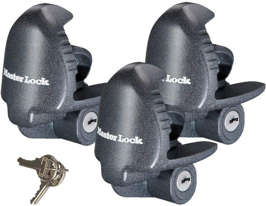 Master Lock - (3 Keyed Alike Universal Trailer Coupler Locks 379KA-3
